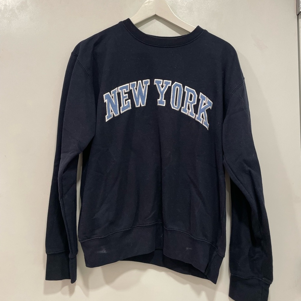 Men's Black New York Sweater